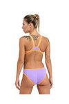 COSTUME ARENA DONNA ONE BIG LOGO COSTUME INTERO PISCINA LILLA