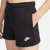SHORTS NIKE WOMAN PANTALONCINO COTONE DONNA NERO