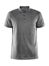 POLO CRAFT UOMO MAGLIA UOMO MAN TEE SPORTWEAR GRIGIA DARK GREY MELANGE