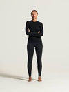 MAGLIA TERMICA CRAFT DONNA MANICA LUNGA WARM COMFORT LS BLACK