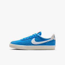 SCARPE NIKE BIMBO BIMBA KILLSHOT 2 SDE PASSEGGIO MODA AZZURRE