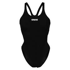 COSTUME NUOTO ARENA DONNA INTERO PISCINA SOLID WOMAN SWIMSUIT NERO