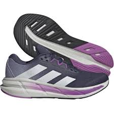 SCARPE ADIDAS RUNNING QUESTAR 3 SCARPA PASSEGGIO DONNA PALESTRA BLU VIOLA