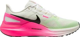 SCARPE NIKE AIR ZOOM STRUCTURE 25 DONNA RUNNING PALESTRA BIANCA FUXIA