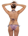 COSTUME 2 PEZZI JAKED - COSTUME BIKINI TRIANGOLO HAVANA - GREY/BLUE