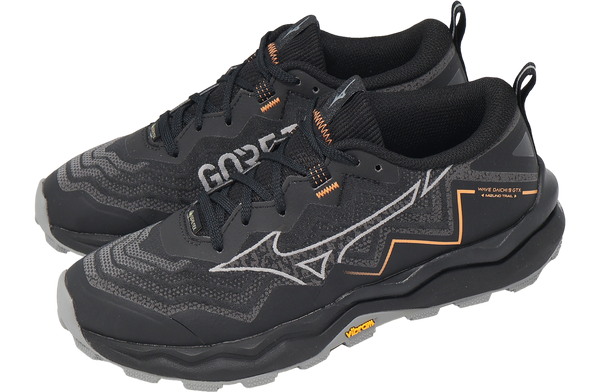 SCARPE MIZUNO WAVE DAICHI 9 GTX GORE TEX VIBRAM TRIAL RUN NERA