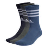 CALZE ADIDAS TRIPLA CUSHIONED CREW SOCKS CALZA 3 PAIA 3 STRISCE STRIPS