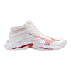 SCARPE VOLLEY DONNA PALLAVOLO MIZUNO WAVE LIGHTING ELITE MID BIANCA
