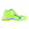 SCARPE VOLLEY DONNA PALLAVOLO MIZUNO WAVE LIGHTING Z8 MID GIALLE FLUO