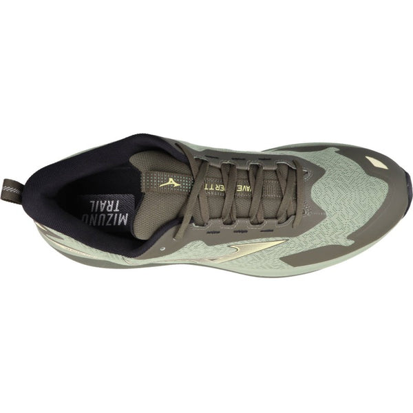 SCARPE CORSA MIZUNO RUNNING UOMO WAVE RIDER 30 GREEN