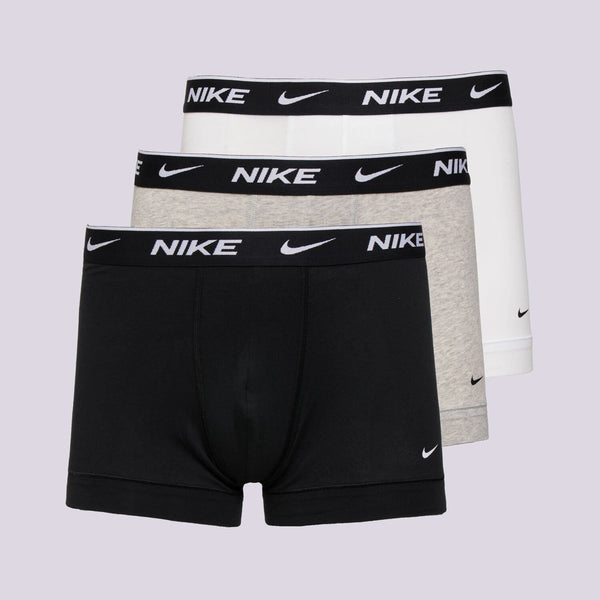 BOXER MUTANDE TRUNK NIKE PRO SHORT MAN UOMO ADERENTE BIANCO/GRIGIO/NERO x3