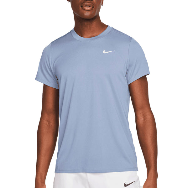 T SHIRT NIKE DRY-FIT MAGLIA UOMO SPORTSWEAR TRAINING RUN GREY