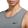 CANOTTA UOMO TRAINING NIKE DRI-FIT HYVERSE MAGLIA PALESTRA GRIGIA