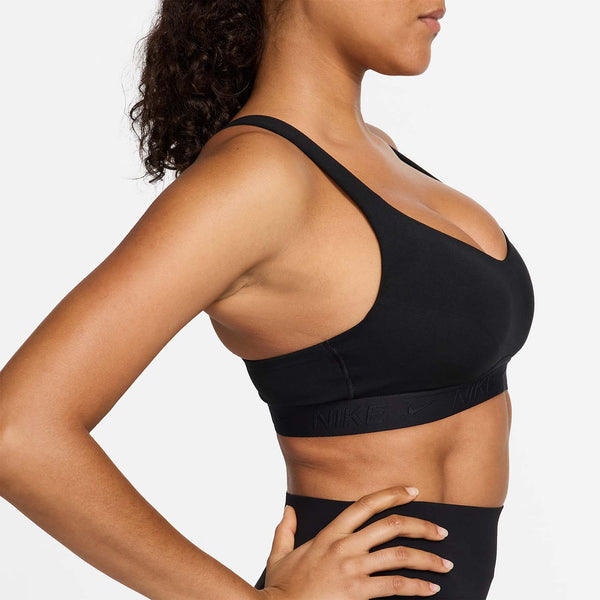 TOP REGGISENO SPORTIVO NIKE PRO AIR WOMAN BRA DRI-FIT FITNESS WOD NERO