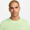 T SHIRT NIKE RUN DRY-FIT MAGLIETTA UOMO TENNIS PADLE RUNNING GIALLA