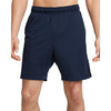 SHORT UOMO DRI FIT TOTALITY PALESTRA RUNNING CROSSFIT KNIT 7IN BLU