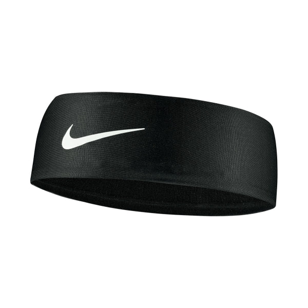 NIKE FASCIA FRONTE DRY FIT SWOOSH FASCETTA TESTA NERA