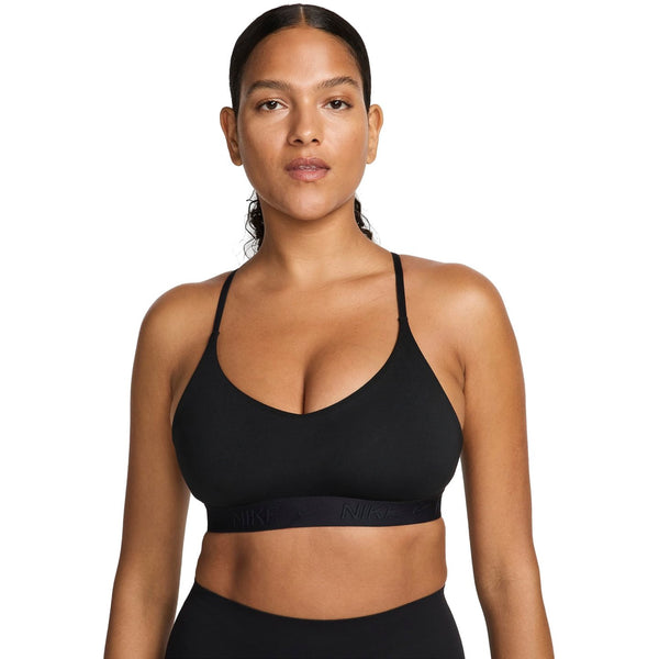 TOP NIKE AIR INDY WOMAN BRA DRI-FIT FITNESS WOD NERO