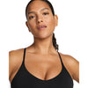 TOP NIKE AIR INDY WOMAN BRA DRI-FIT FITNESS WOD NERO