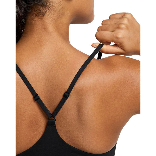 TOP NIKE AIR INDY WOMAN BRA DRI-FIT FITNESS WOD NERO