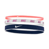 FASCE PER CAPELLI NIKE SWOOSH KIT 3 PEZZI