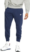 PANTALONE NIKE UOMO PANTA LUNGO TUTA JOGGER CLUB BLU