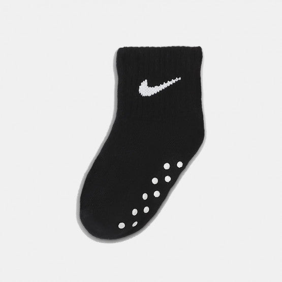 CALZE NIKE 3 PAIA BIMBO BIMBA RUNNING TRAINING FITNESS SOCKS NERA GRIGIA BIANCA