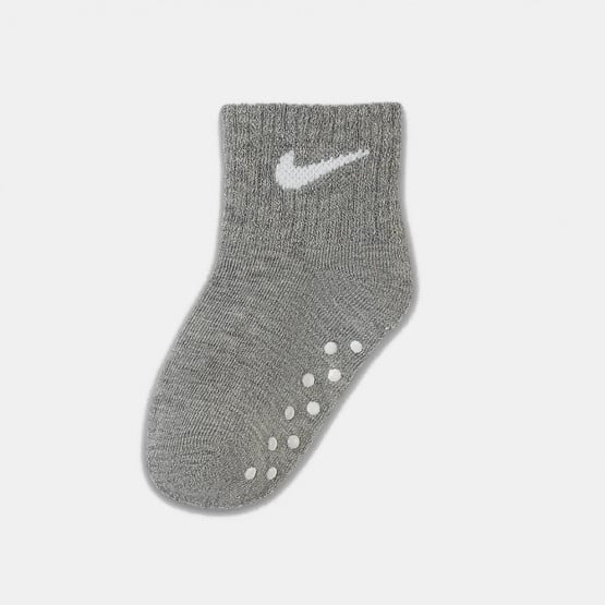 CALZE NIKE 3 PAIA BIMBO BIMBA RUNNING TRAINING FITNESS SOCKS NERA GRIGIA BIANCA