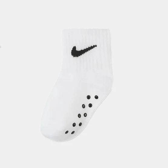 CALZE NIKE 3 PAIA BIMBO BIMBA RUNNING TRAINING FITNESS SOCKS NERA GRIGIA BIANCA