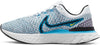 SCARPE NIKE REACT INFINITY RUN FK 3 UOMO RUNNING RUN PALESTRA BIANCO AZZURRO