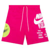 PANTALONE CORTO NIKE UOMO SHORT TRAINING PALESTRA ROSA