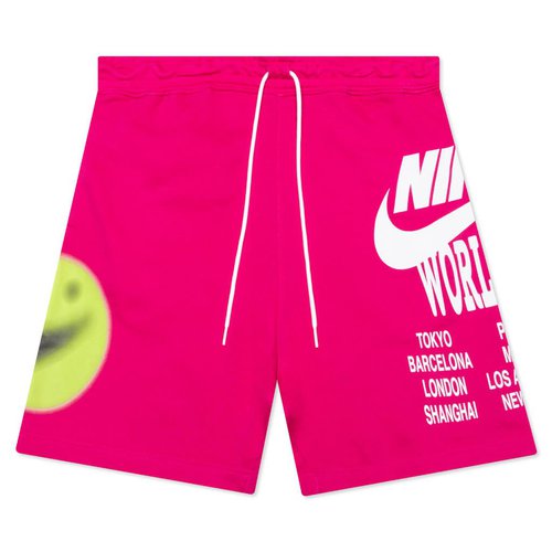 PANTALONE CORTO NIKE UOMO SHORT TRAINING PALESTRA ROSA