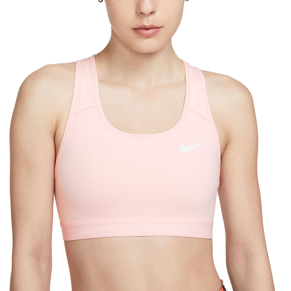 TOP NIKE AIR REGGISENO SPORTIVO DONNA WOMAN BRA DRI-FIT ROSA