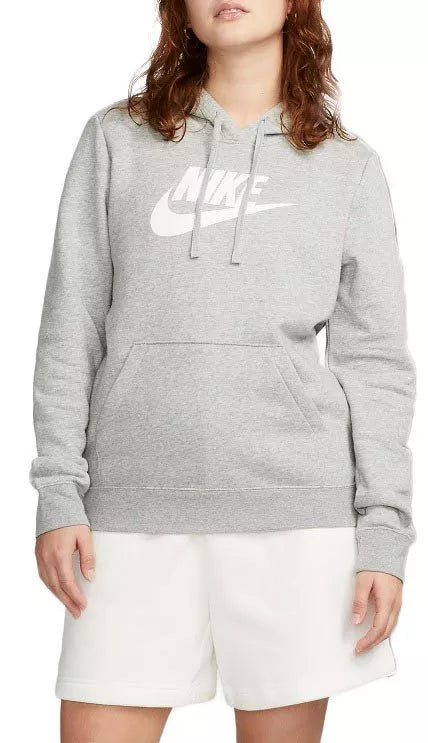 FELPA NIKE DONNA CAPPUCCIO WOMAN SPORTWEAR SPORT GRIGIA