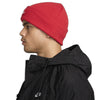 BERRETTO NIKE CUFFIA INVERNALE SPORT MODA RUNNING RUN ROSSO