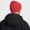 BERRETTO NIKE CUFFIA INVERNALE SPORT MODA RUNNING RUN ROSSO