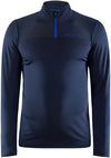 FELPA CRAFT TERMICA TRAINING UOMO GIACCA CORE GAIN MIDLAYER BLU