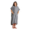 ARENA PONCHO PISCINA ASCIUGAMANO HOODED JADE ACCAPPATOIO GRIGIO