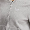 FELPA DONNA CAPPUCCIO REEBOK TRAINING HOODIE TUTA NERA o GRIGIA