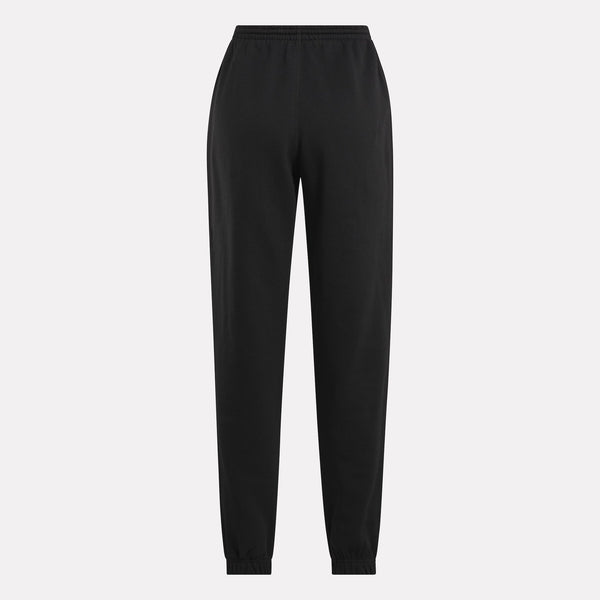 PANTALONE TUTA DONNA REEBOK JOGGER NERO TUTE SPORT FELPATO