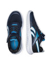 SCARPE BIMBO BIMBA REEBOK RUNNER RUN SCARPA RUSH CHILDREN BLU