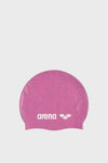 CUFFIA ARENA PISCINA SILICONE SWIM CAP CUFFIE NUOTO LILLA