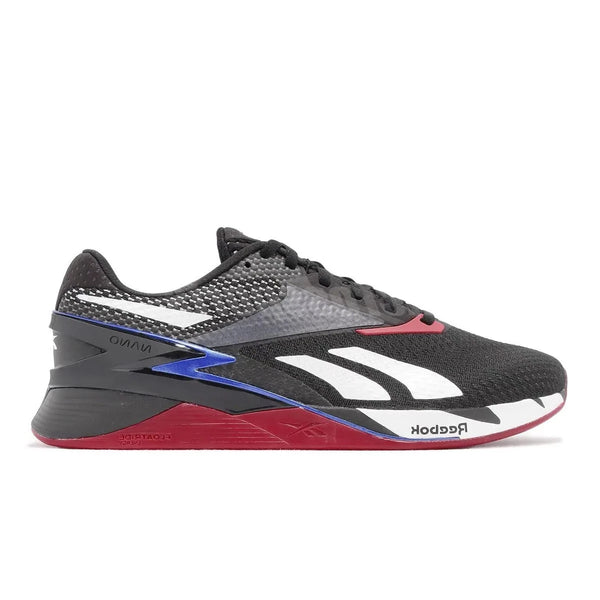 NANO X3 REEBOK CROSSFIT SCARPE UOMO CROSSFIT TRAINING FITNESS NERA ROSSA