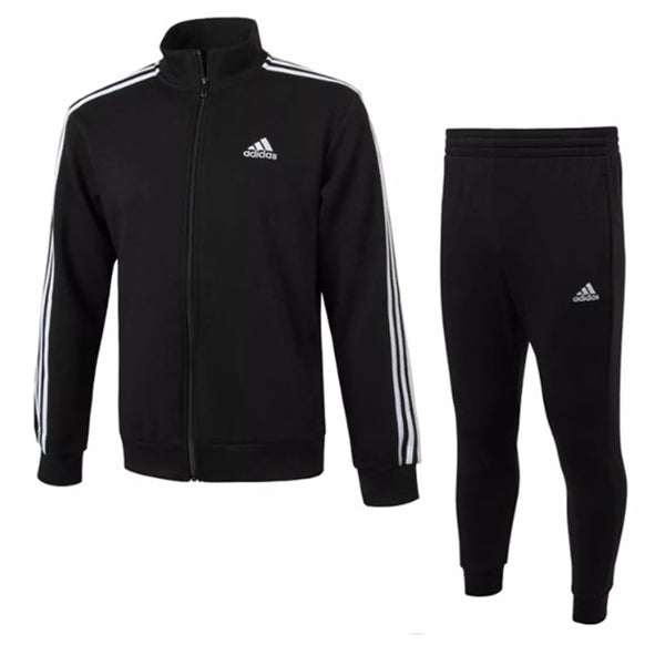 ADIDAS ORIGINALS MEN TRACKSUIT WITH ZIP MAN SUITS DARK BLUE BLACK 