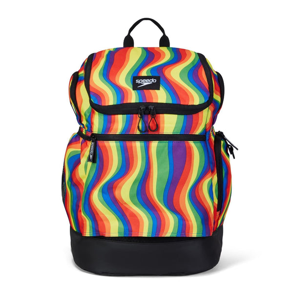 ZAINO BORSA SPEEDO PISCINA NUOTO TEAMSTER RUCKSACK 35L RAINBOW