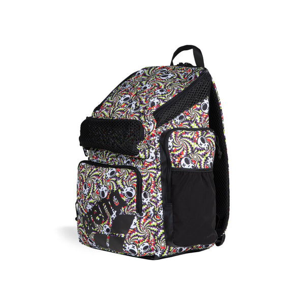 ZAINO ARENA BORSA PISCINA NUOTO BACKPACK ONE GO 45 LITRI FUN SKULLS