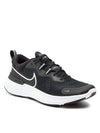 SCARPE NIKE RUNNING PALESTRA REACT MILER 2 RUNNER WALKING NERA BIANCA