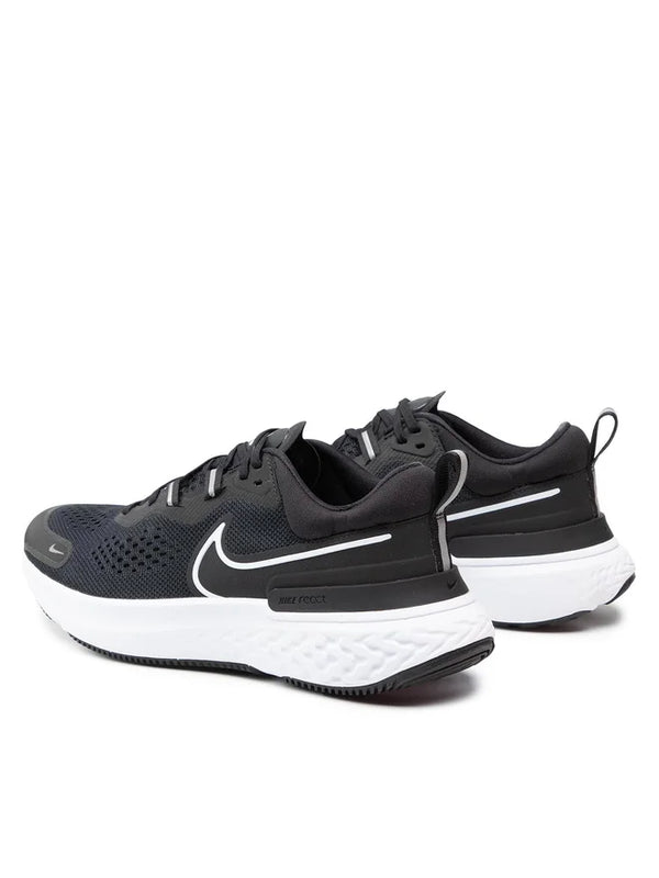 SCARPE NIKE RUNNING PALESTRA REACT MILER 2 RUNNER WALKING NERA BIANCA