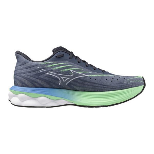 SCARPE RUNNING MIZUNO WAVE SKYRISE 6 SCARPA CORSA UOMO GRIGIA VERDE