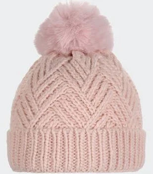BERRETTO REUSCH MONVISO BEANIE CON PON PON ORCHID HAZE